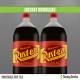 Cars Rust-Eze 2 Liter Birthday Bottle Labels
